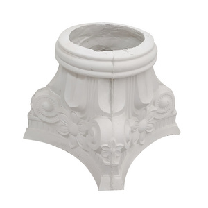 Modern European Design PVC Gypsum Plaster of Paris Cornices Molding Light Weight Interior Decoration for Hotels Villas Interiors