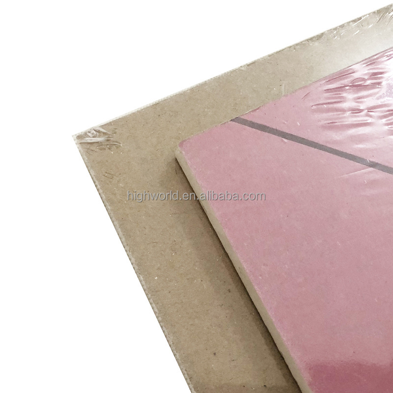 9.5mm low price drywall/plasterboard/ water-proof gypsum board 1220*2400