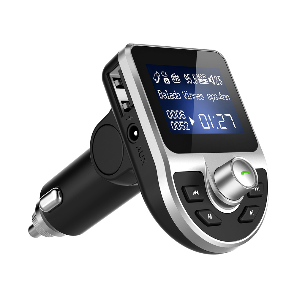 BT39 In-Car Wireless Fm Transmitter Plug Usb Aux Bluetooth Converter