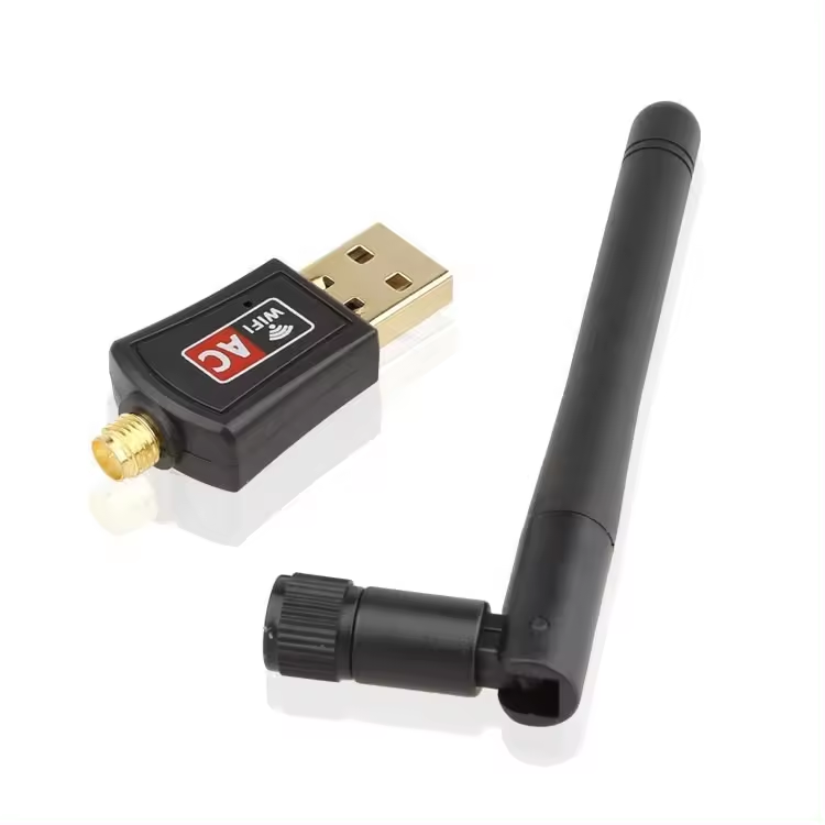 dual band 600Mbps RTL8811CU External 2db antenna Mini PC wifi adapter usb wifi dongle