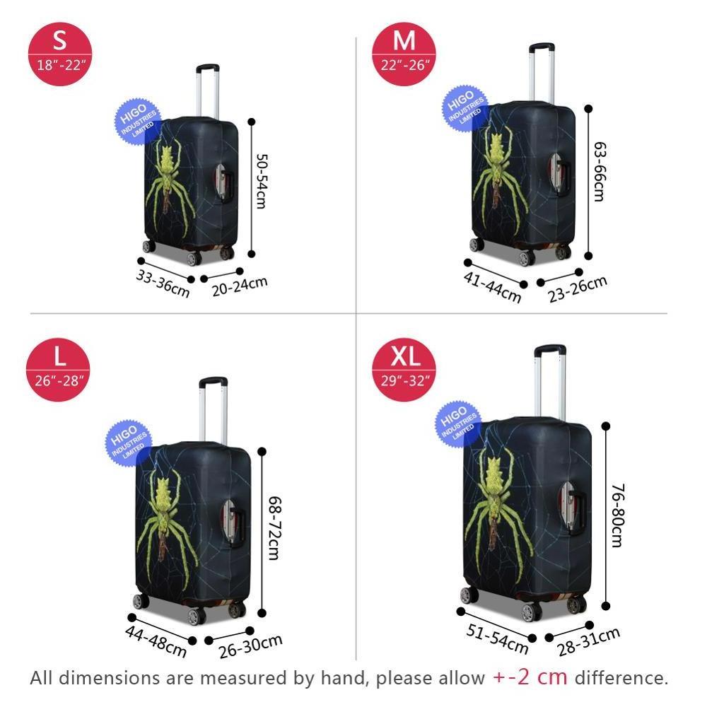 Spandex luggage cover customized logo printed suitcase cover for traveling