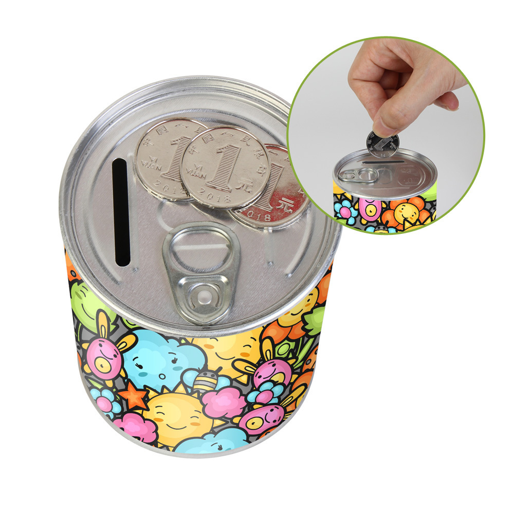 Christmas Design Money Boxes Coin Bank Cartoon Pattern Piggy Bank for Kids