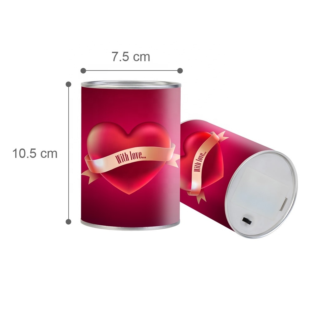 Candle Making Supplies Sweetheart Led Candle Night Light Valentines Gift Accessories