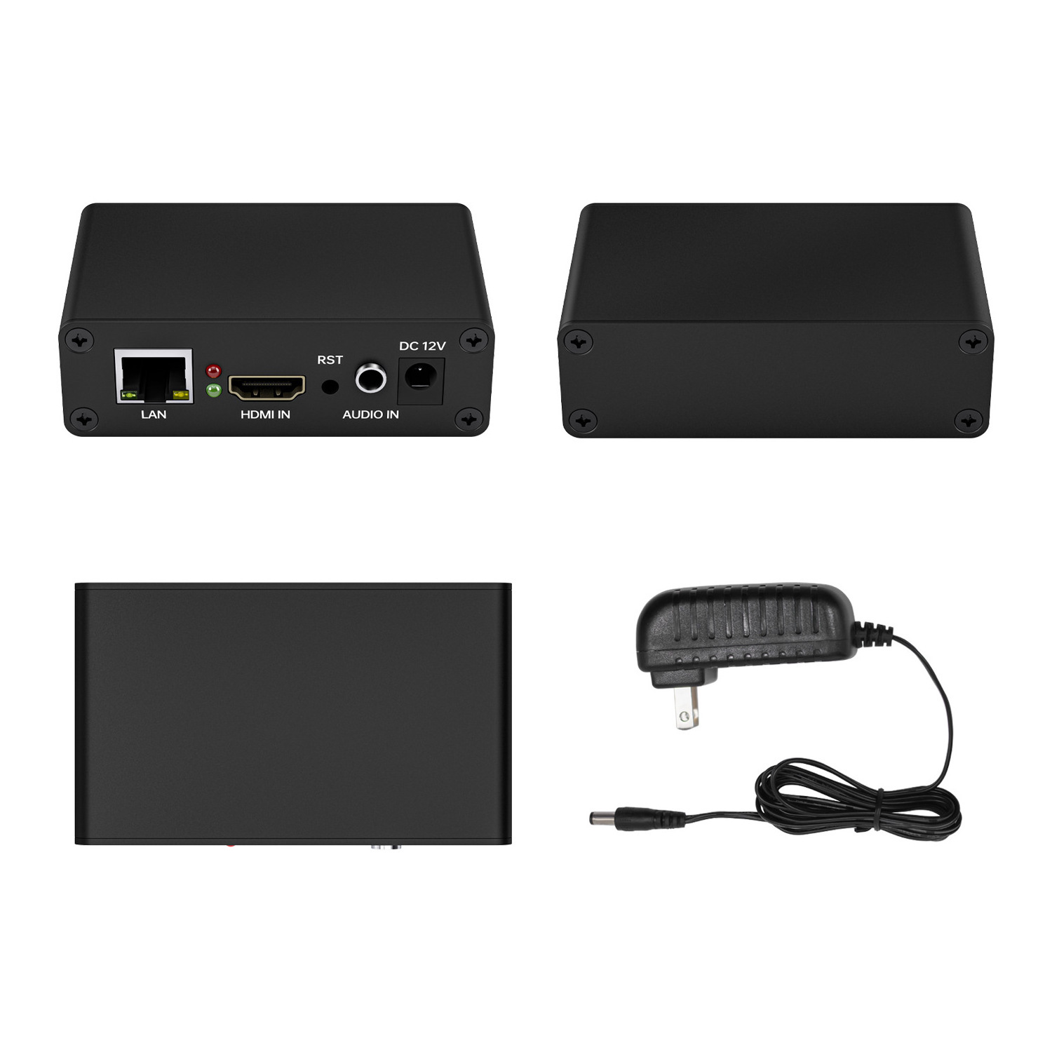 1port HDMI to IP H.265 h.264 Video Encoder for Live Streaming UDP RTMP SRT HTTP HLS RTSP VMIX Youtube Facebook