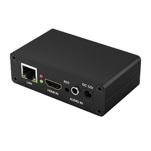 1port HDMI to IP H.265 h.264 Video Encoder for Live Streaming UDP RTMP SRT HTTP HLS RTSP VMIX Youtube Facebook