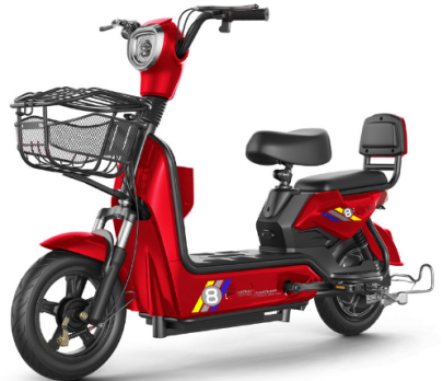 CHENG-4  350W/48V motor bicycles electric scooters with pedals hot sell 2023 electric moped bikes from china