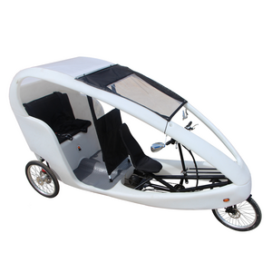 Greener Exercise Economical 1000W 3 Wheel Electric Tricycles Rickshaw City Cruise Used Pedicabs for Sale