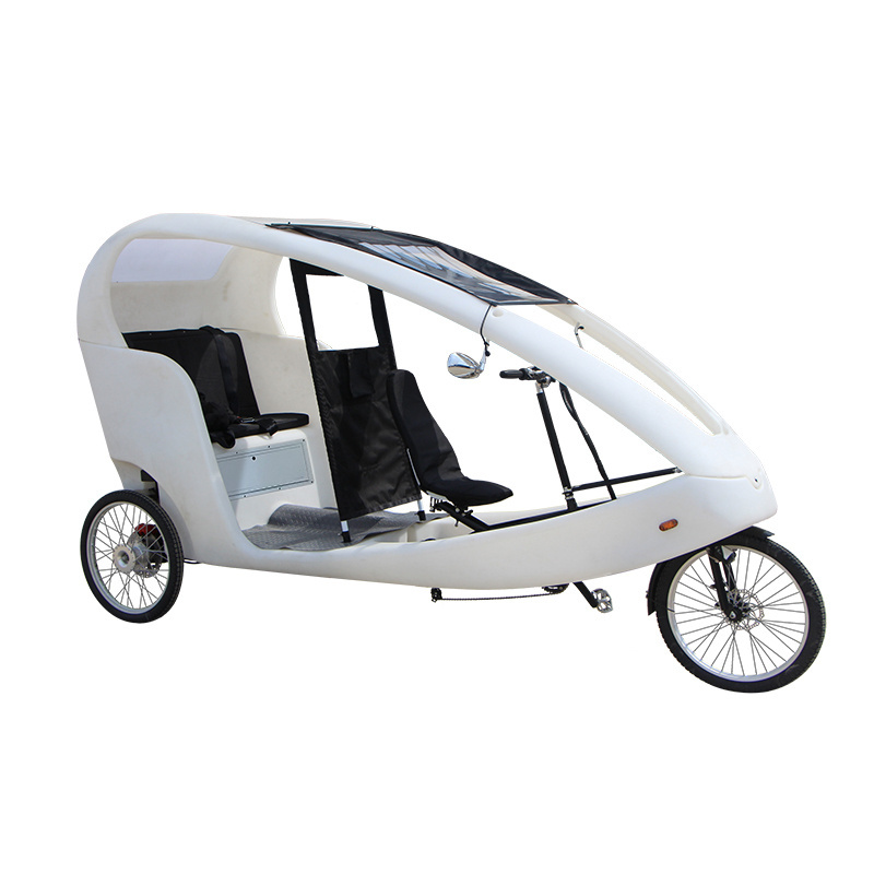 1000w Morden City Green Transportation Three Wheeler Electric Tourist Cars Vehicle Bicitaxi Auto Rickshaw