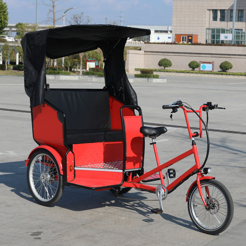 CE certified trike philippine electric pedicab rickshaw with pedal assist for factory direct sale