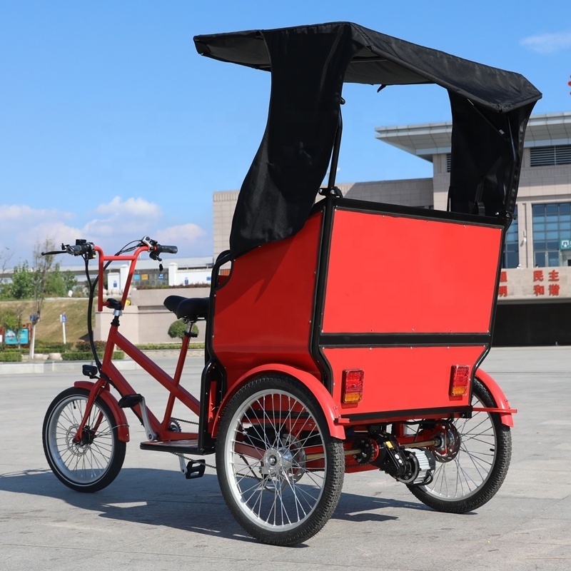 500W  directly factory  popularelectric 3 wheel taxi  Cargo Bike Car Bicycle Rickshaw Tricycle Taxi