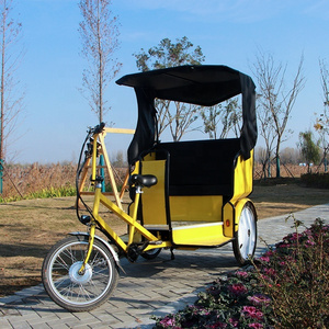 passengers auto rickshaw with fat tires pedicab rickshaw for taxi service