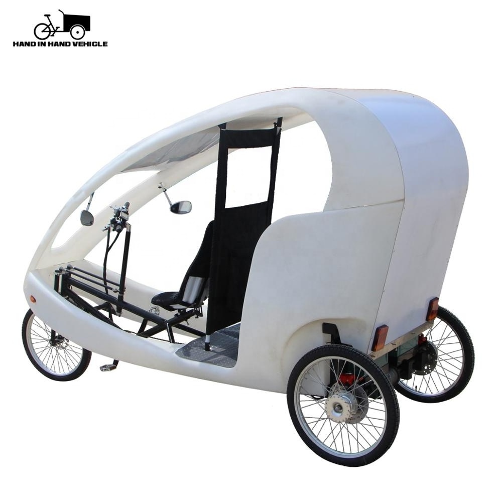 3 passenger taxi tricycle adult motorized pedicab electric rickshaw taxi bike for sale velo taxi