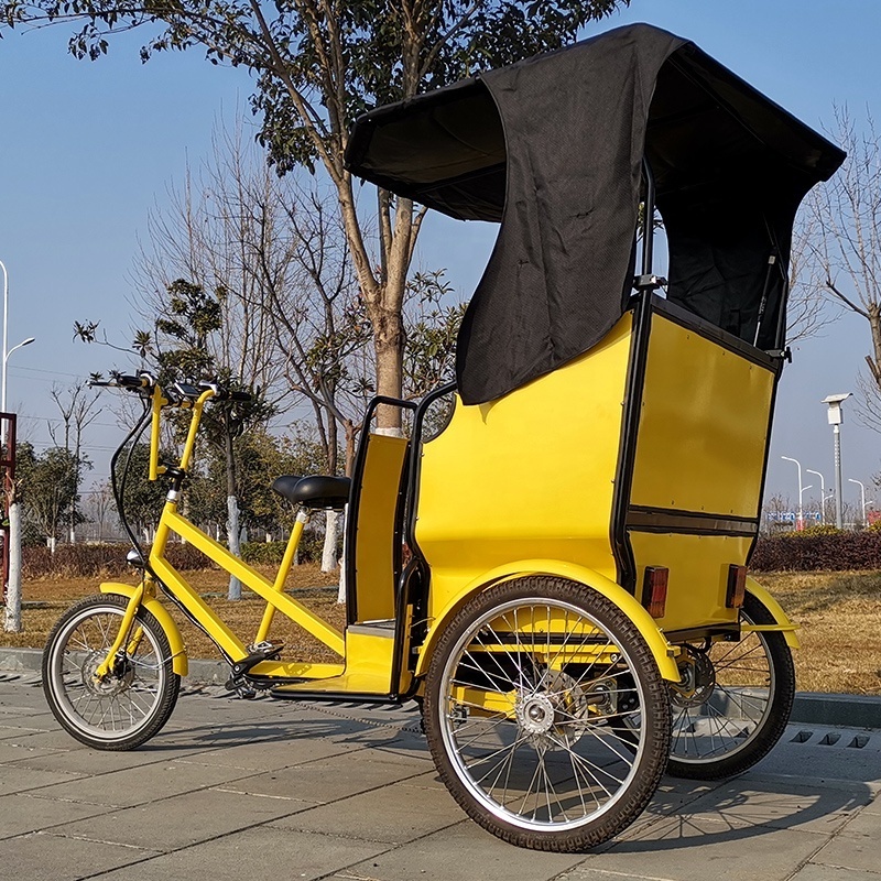 passengers auto rickshaw with fat tires pedicab rickshaw for taxi service