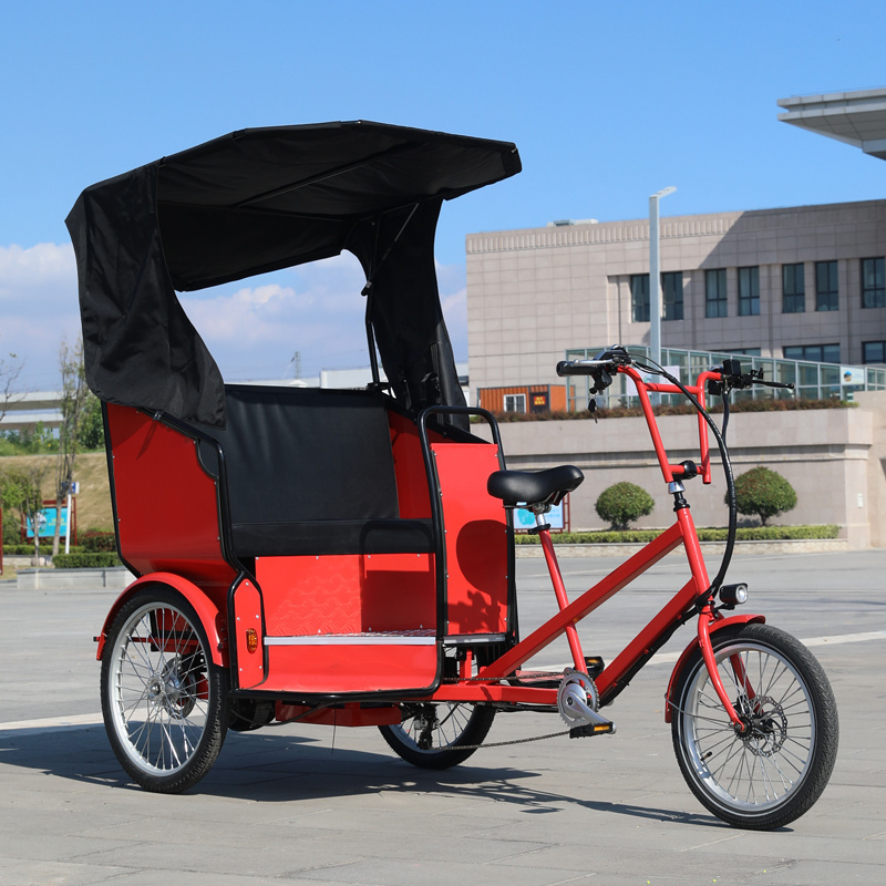 CE certified trike philippine electric pedicab rickshaw with pedal assist for factory direct sale