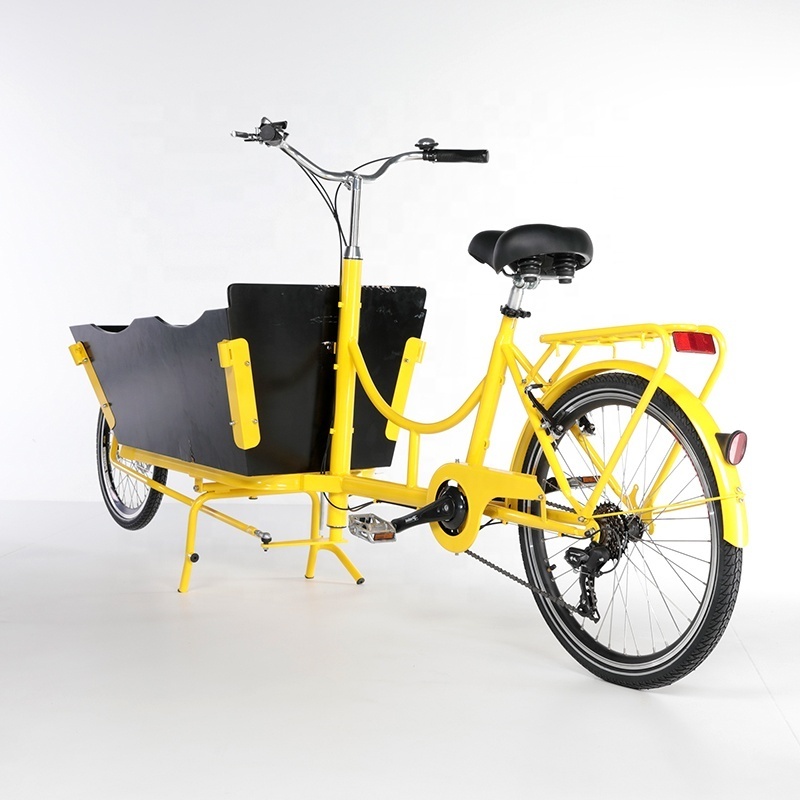 CE approved electric cargo bike for sale cargo tricycle bicycle for family carrying kids