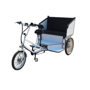 Electric Pedicab Rickshaw,Tricycle Cargo Taxi Bike cabined passenger tricycle trailer