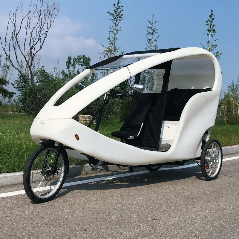 2024 new style Export Three Wheeler Electric Tourist Cars Vehicle Bicitaxi Auto Rickshaw