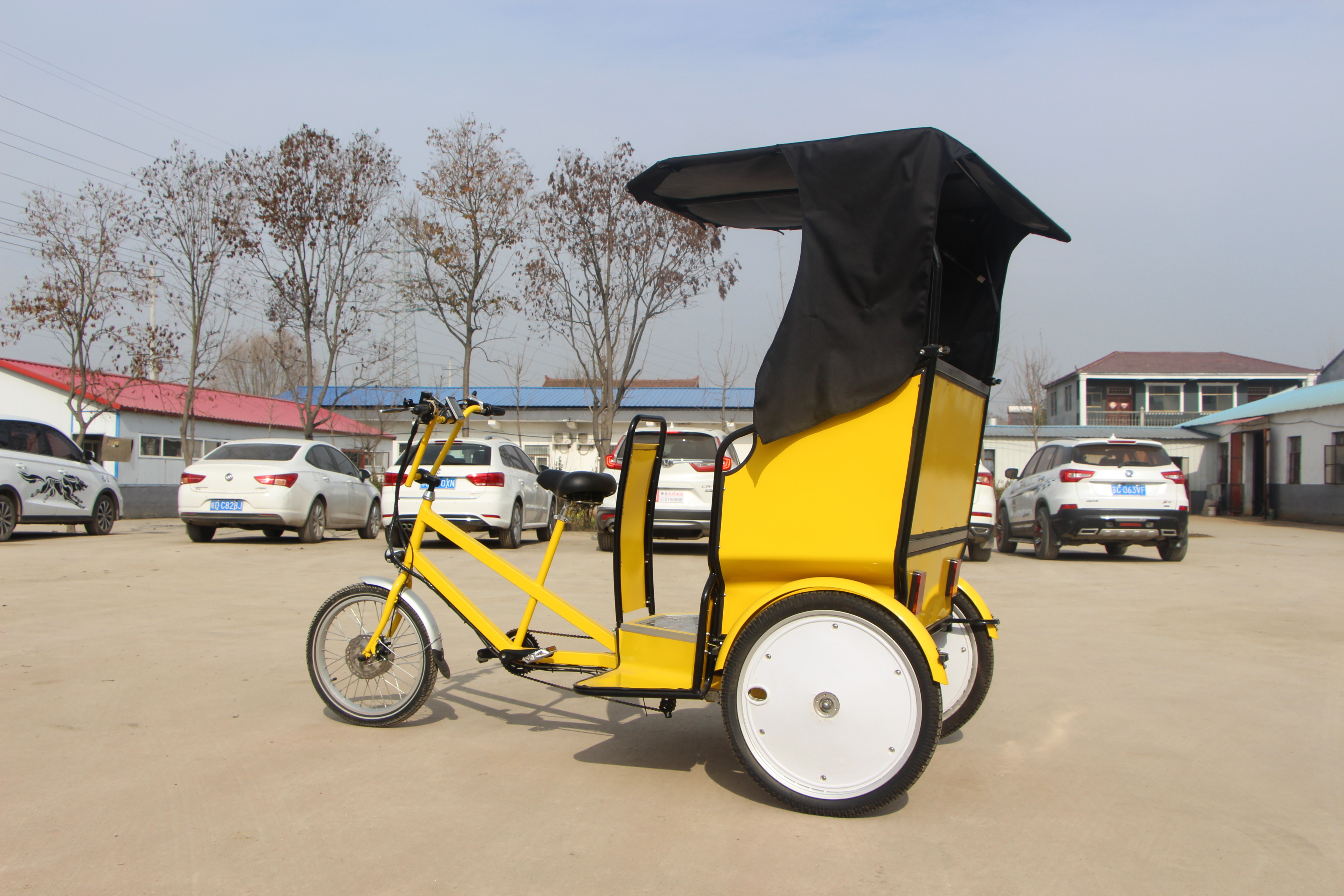 hot sale CE certificate 500w brushless motor bicitaxis rickshaw factory direct sale