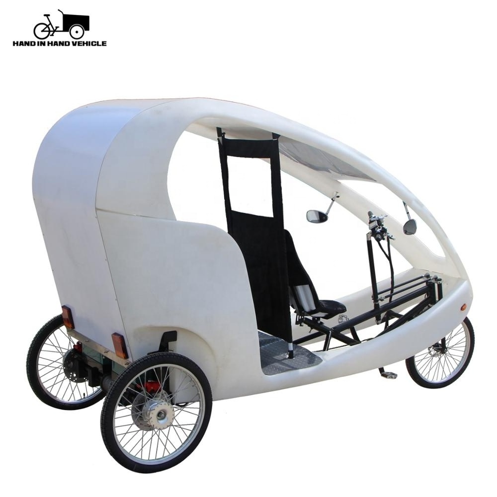 3 passenger taxi tricycle adult motorized pedicab electric rickshaw taxi bike for sale velo taxi