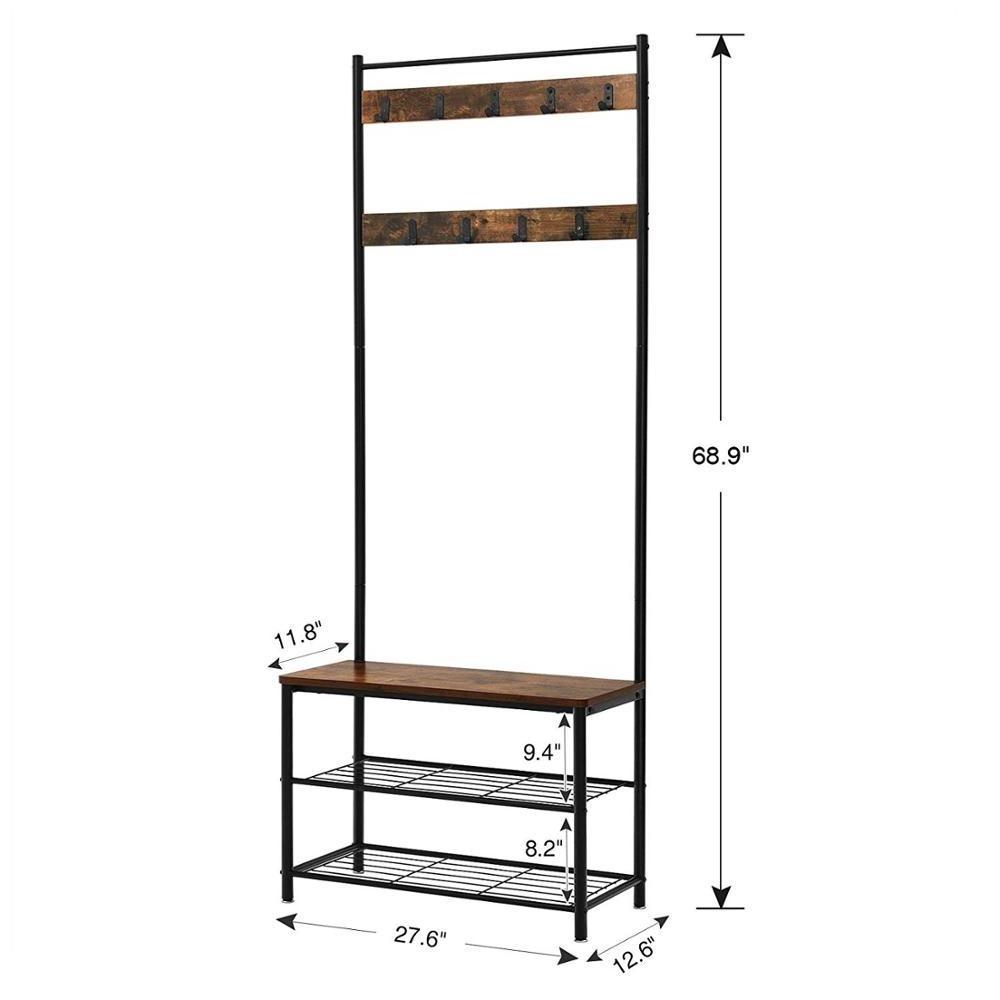 Industrial Coat Rack