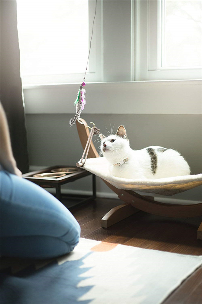 Luxury Cat Hammock - Large Soft Plush Cat Bed