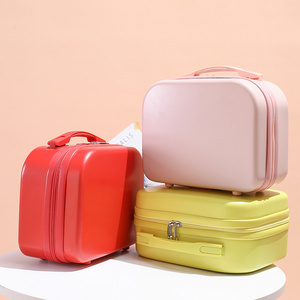 Factory Wholesale Hand Luggage Female Small 14 Inch Makeup Case Mini Suitcase