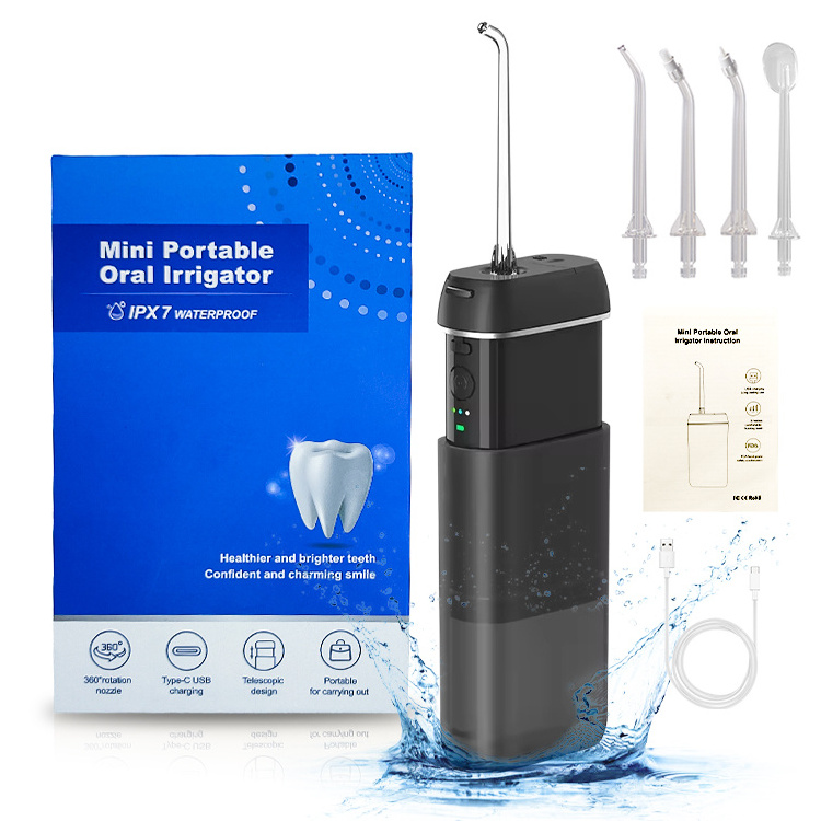 Cheap Price Wholesaloral Irrigator H2ofloss 300ml Water Flosser Ipx7 Teeth Cleaning Cordless Tooth Water Flosser Professional