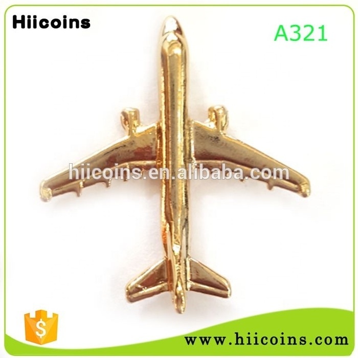 3D Boeing 777 helicopter lapel pin, aircraft lapel pin