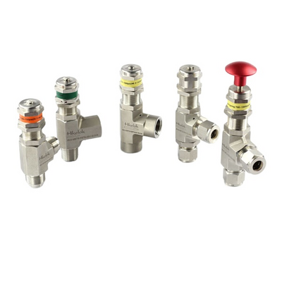 Swagelok parker style stainless steel 1/8" to 3/4" safety valve Proportional pressure Relief Valves