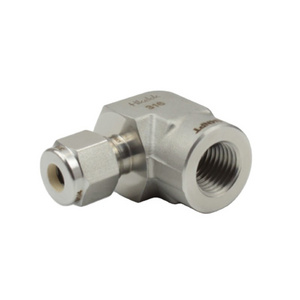 Hikelok 316 stainless steel micro butt weld fittings SS 316 90 degree union elbow