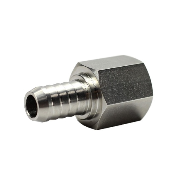 SS316 1/4 in female NPT swivel stainless steel Hose Connector for 1/4