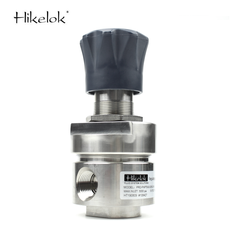 Swagelok Type Hikelok High Pressure Stainless Steel Gas Pressure Reducing Regulator Pressure Relief Valve Safety Valve