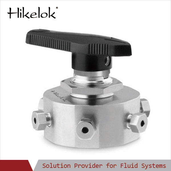 Hikelok 3 4 5 6 7 Way Ball Valve 316 Stainless Steel PTFE Seat Female Male ISO BSPP 1/2 in 3/4inch  Ball Valves