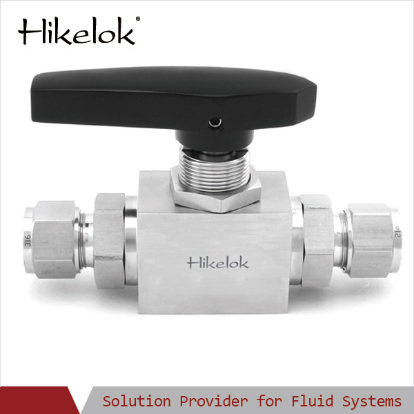 Swagelok Type Hikelok 6000psig High Pressure Stainless Steel 2 Way 3 Way Ball Valve