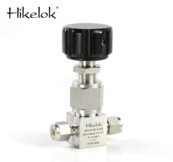 Swagelok Type Stainless Steel Bellow Seal Valve Precision-Formed Metal Bellows-Sealed Valve