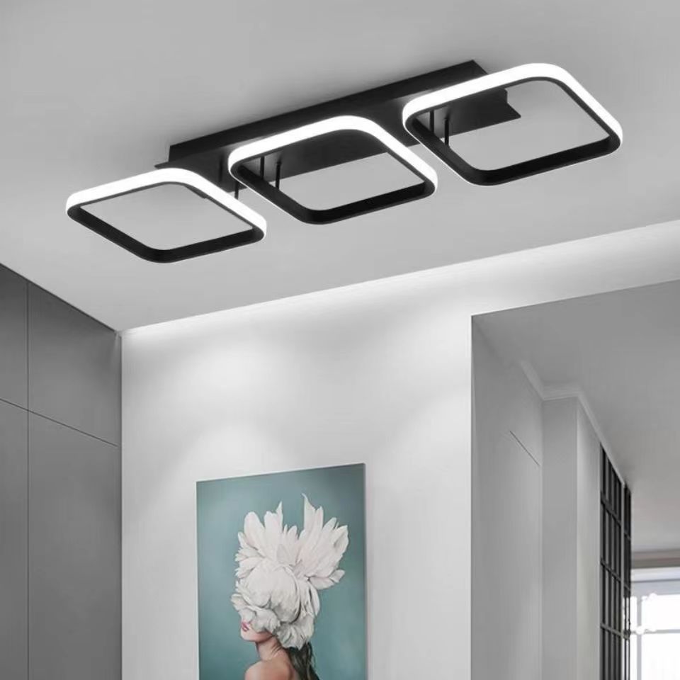 DOPWII Simple modern Nordic corridor bedroom study creative LED ceiling light