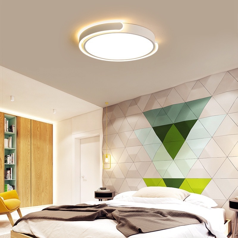 DOPWII led ceiling lamp simple modern bedroom living room ultra-thin round lighting fixtures