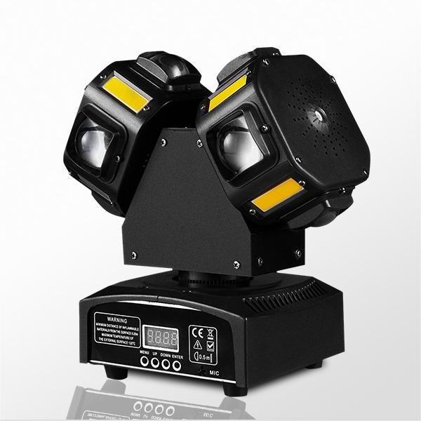 DOPWII Arm rotating moving head light bar ktv nightclub dance hall voice controlled laser light flashing home disco light