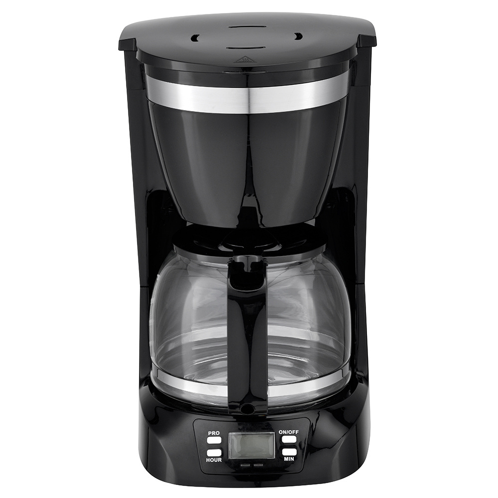 10 Cup Electric Drip Coffee Makers With Digital Buttons, LCD display, Cone Filter, And Auto Shut Off