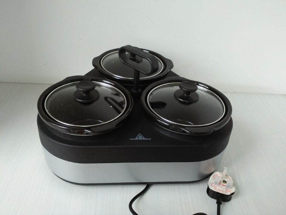 3 in 1 pot round buffet warmer and hot box food warmer container which can keep the food warm for home use