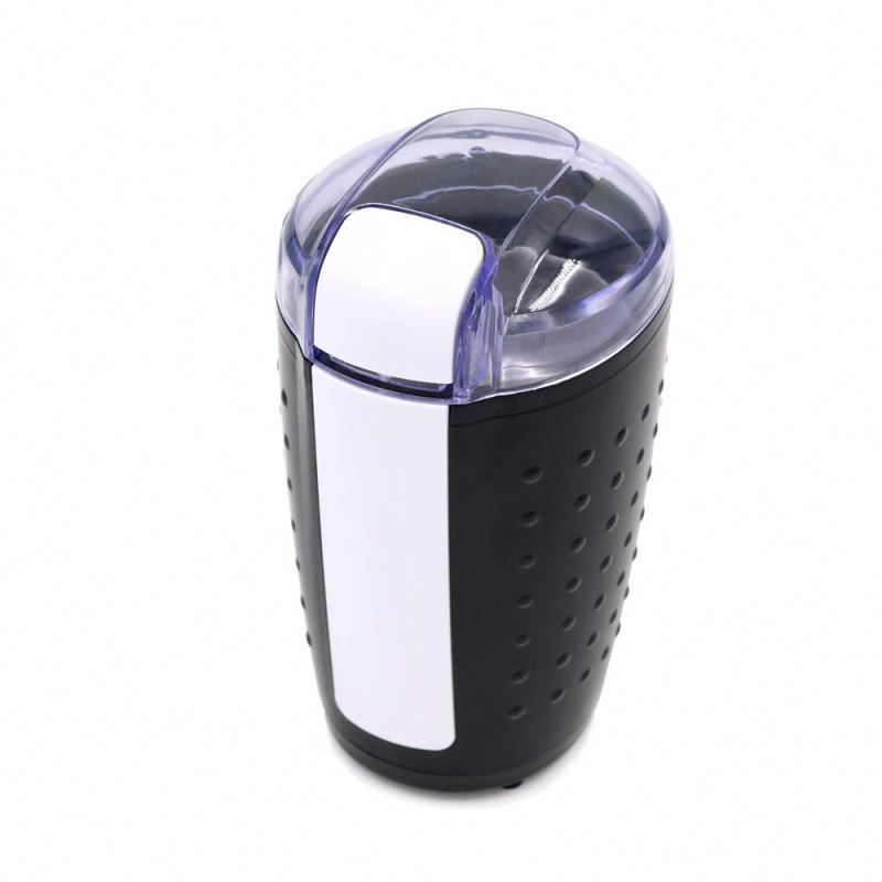 CE ETL Hot Sale Mechanical Plastic Portable Mini Small Electric Coffee Grinder 220v 110v for Home Coffee Bean Blender