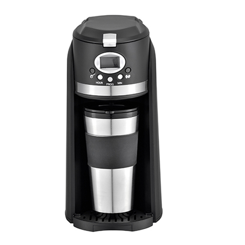 Electric Travel Drip Coffee Maker With Programmable Delayed Function and Brew System