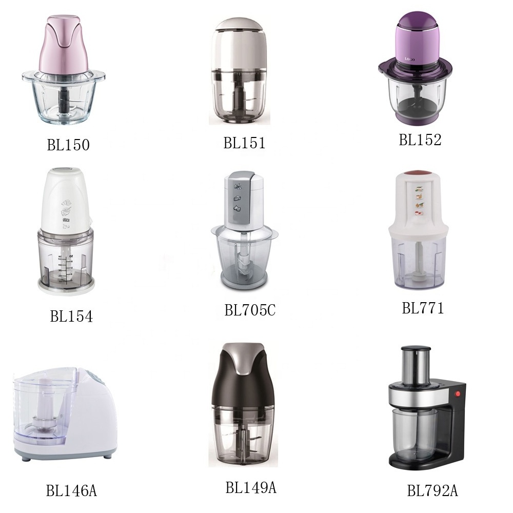 Kitchenware Multi-functional Electric Vegetable Chopper & Mini Food Processor Meat Chopper for Home use