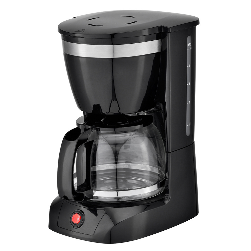 10 Cup Electric Drip Coffee Makers With Digital Buttons, LCD display, Cone Filter, And Auto Shut Off