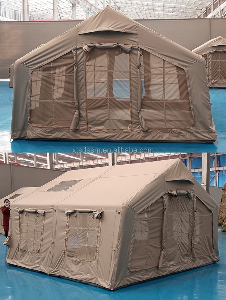 Factory OEM Wholesale Custom CE inflatable tents for camping Fun winter outdoor inflatable house tent