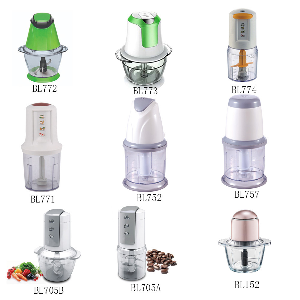 New Electric Household Battery Cordless Vegetable Onion Garlic Food processor Food Chopper