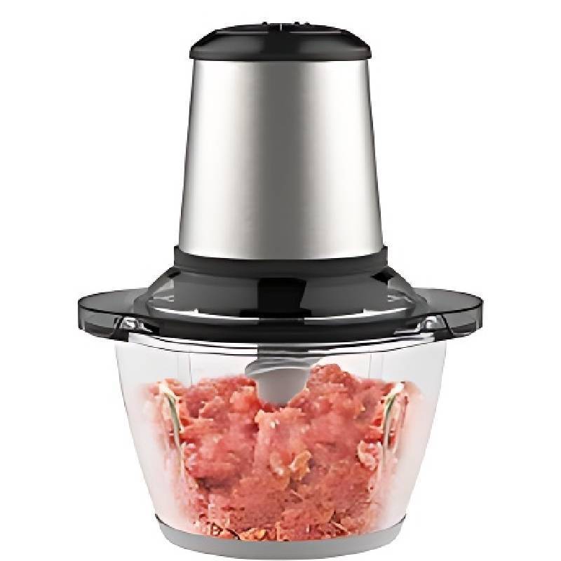 1.2L Glass bowl Multifunctional 304 stainless steel electric meat grinder meat bowl food chopper