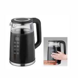 1.7 Liter Temperature Control Electric Glass Tea Kettle