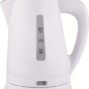 High Quality Electric 360 degree Cordless 2200W fast quick boil 1L Hot Water Plastic Kettle for Home use