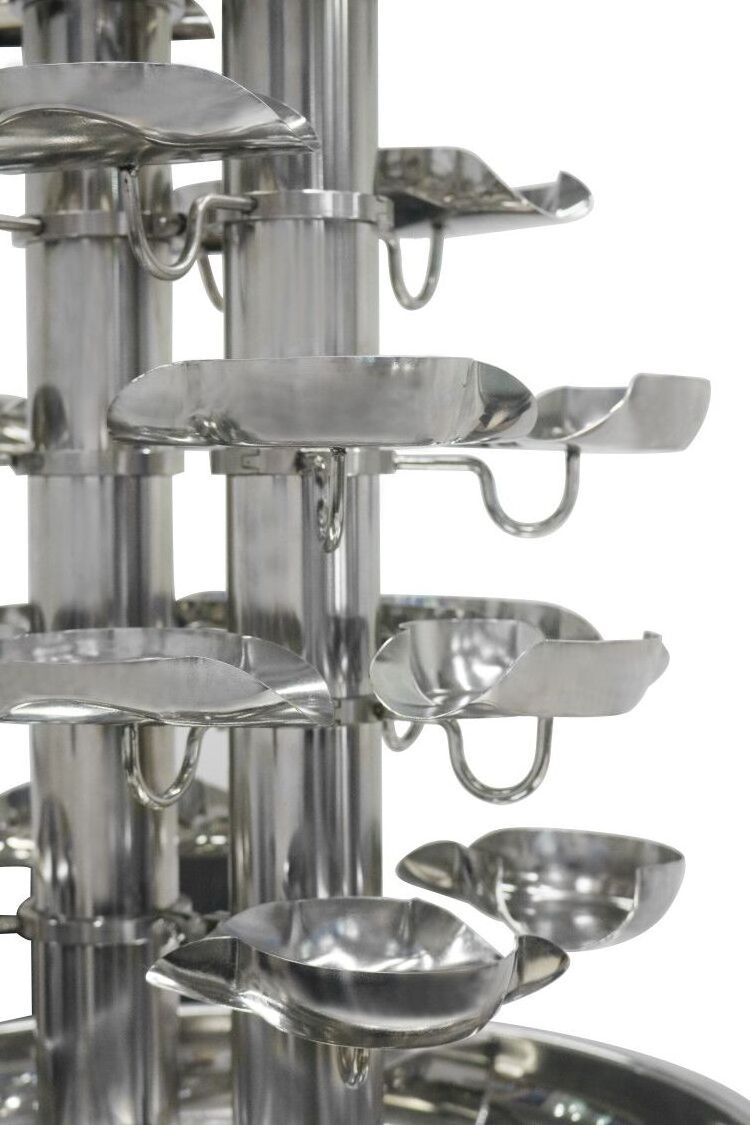 Chocolate Fountain Professional Stainless Steel Commercial Chocolate Waterfall Fountain with Detachable Tower for Commercial Use